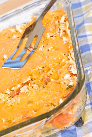 Eggplant Casserole food dishの写真素材