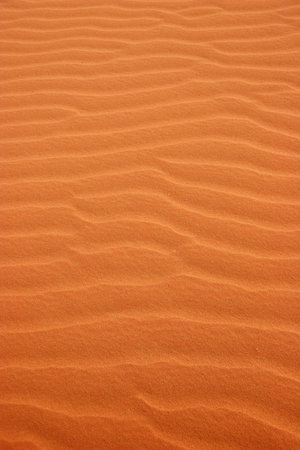 Sand patterns in the desertの写真素材