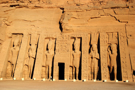 Temple of Queen Nefertari in Abu Simbel, Egypt
