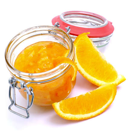 Orange jellyの写真素材