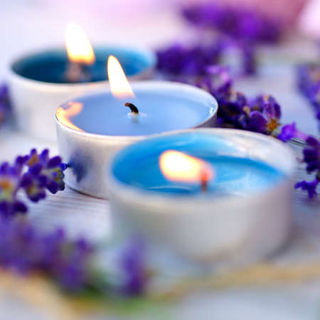 Perfumed candlesの写真素材