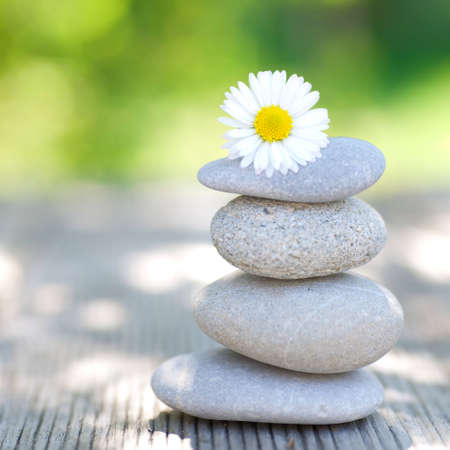 Stone stackの写真素材