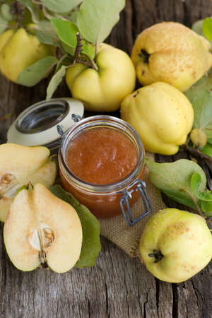 Fresh quince jellyの写真素材