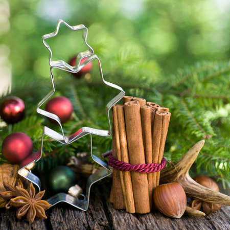 Christmas time, spicesの写真素材