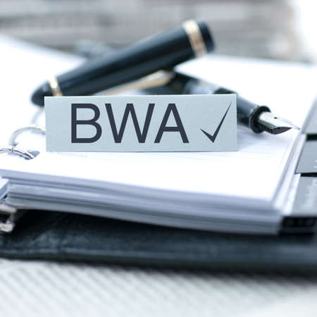 BWA  german  - Business assessmentの写真素材