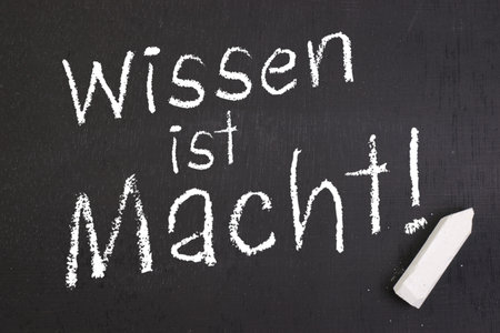 Knowledge is powerの写真素材