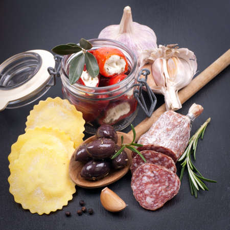 Mediterranean foodの写真素材