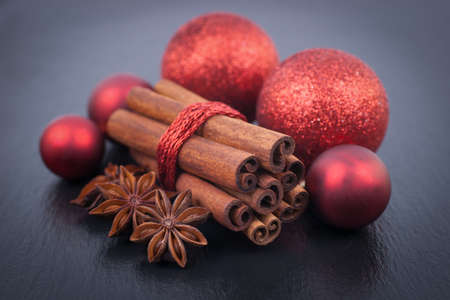 Christmas decorationsの写真素材