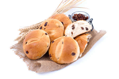 Raisin rollsの写真素材