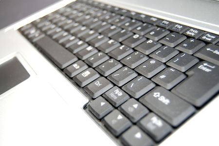 close up of a computer keyboardの写真素材