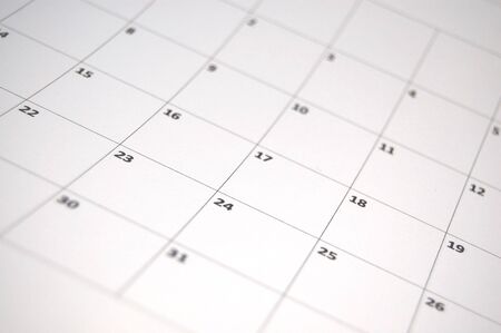 calendarの写真素材