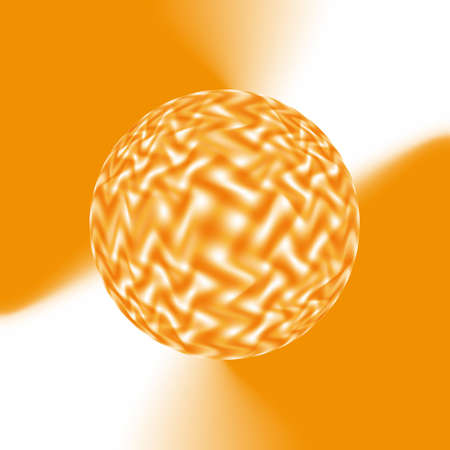 Abstraction fireball flying in space - a burning meteoriteのイラスト素材