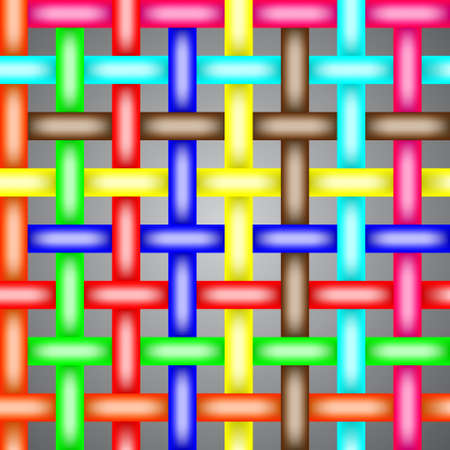 texture (colored net on a gray background)のイラスト素材