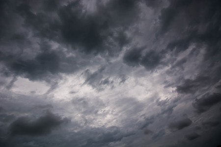 Stormy cloudsの写真素材