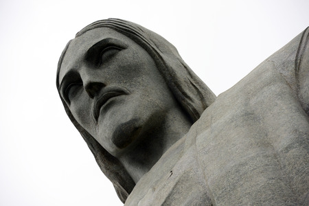Christ the Redeemer at Rio de Janeiro in Brazilのeditorial素材