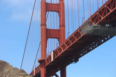 Golden Gate Bridge of San Franciscoの写真素材