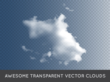 Transparent Cloudsのイラスト素材