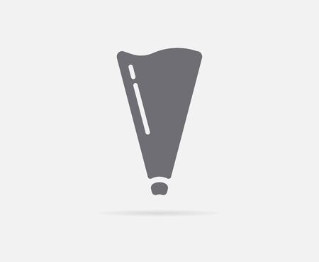 Kitchen Cooking Bag Cone Cream Element or Iconのイラスト素材
