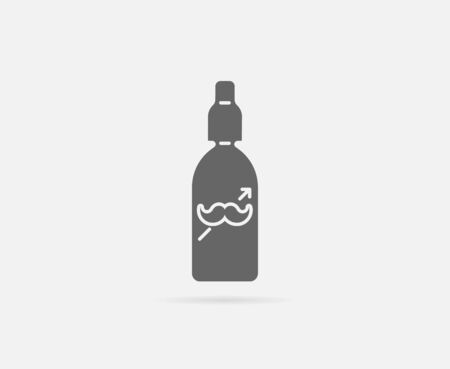 Lotion or Spray for Hair or Gel Element or Iconのイラスト素材