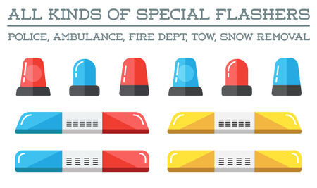 Special Flashers of Emergency Dept Departmentのイラスト素材