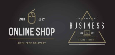 Set of E-Commerce Icons Shoppingのイラスト素材