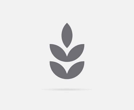 Ear of Wheat Element or Iconのイラスト素材