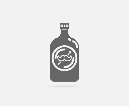 Shampoo Gel or Conditioner for Hair Element or Iconのイラスト素材