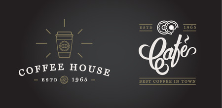 Set of Coffee Elements and Coffee Accessories Illustrationのイラスト素材