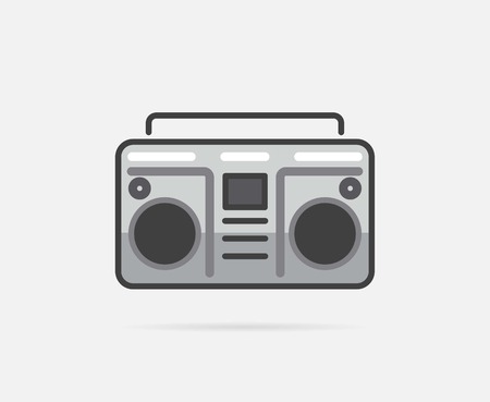 Boombox Iconのイラスト素材