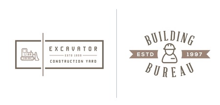 Set of Construction Building Iconsのイラスト素材