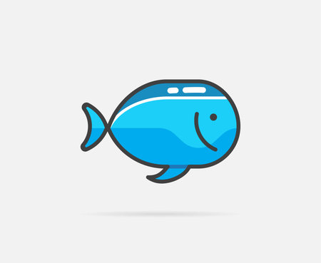 Illustration of Fishのイラスト素材