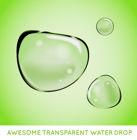 Soap Water Bubbles Set.のイラスト素材