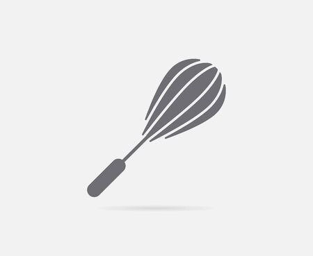 Hand Whisk Mixer Element or Icon, Illustration Ready for Print or Plotter Cut or Using as icon with High Qualityのイラスト素材