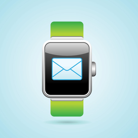 Smart Watch Illustration in Vectorのイラスト素材