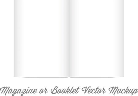 Mock Up for album or booklet or magazine in Vectorのイラスト素材
