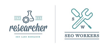 Set of Vector SEO Search Engine Optimisation Elements and Icons Illustrationのイラスト素材