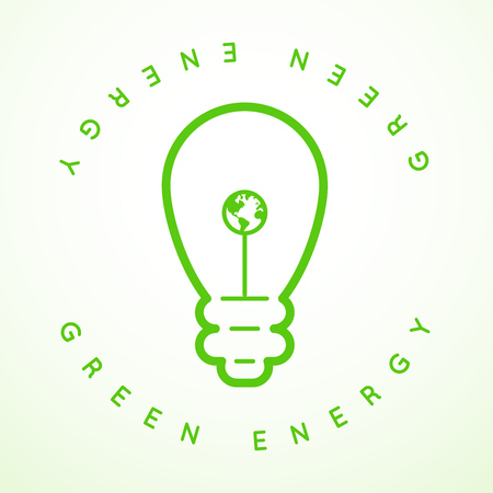 Vector Green Energy Iconのイラスト素材
