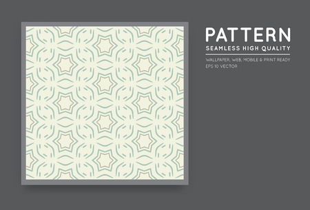Seamless Vector Arabian Style Abstract Patternのイラスト素材