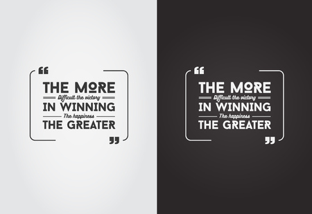 Empty Quote Template Bubble. Template Vector Set.のイラスト素材