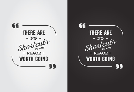 Typographic Quote Template Bubble. Template Vector Setのイラスト素材