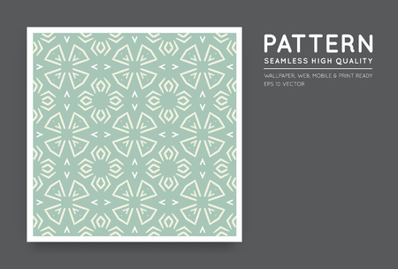 Seamless Vector Arabian Style Abstract Patternのイラスト素材