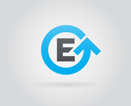 Icon Design Template Element in Vector Letterのイラスト素材