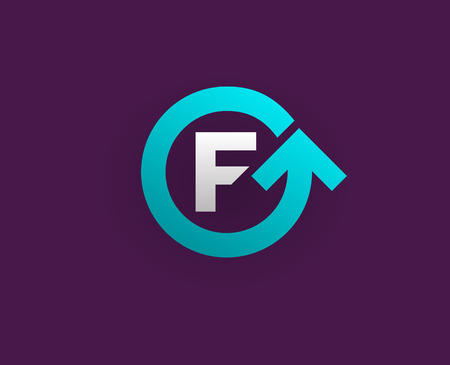 Icon Design Template Element in Vector Letterのイラスト素材