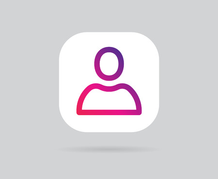 App Icon Template. Vector Gradient Fresh Colorのイラスト素材