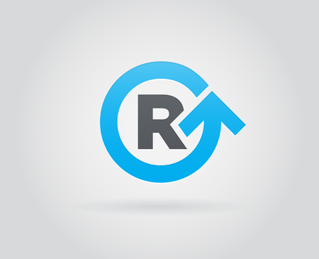 Icon Design Template Element in Vector Letterのイラスト素材
