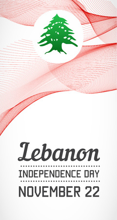 National Day Vertical Banner of the Country in Blending Lines Style Vector with Dateのイラスト素材