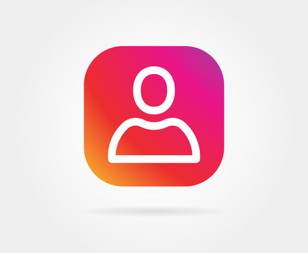 App Icon Template. Vector Gradient Fresh Colorのイラスト素材