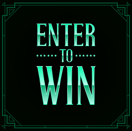 Enter to Win Vector Sign, Win a Prizeのイラスト素材