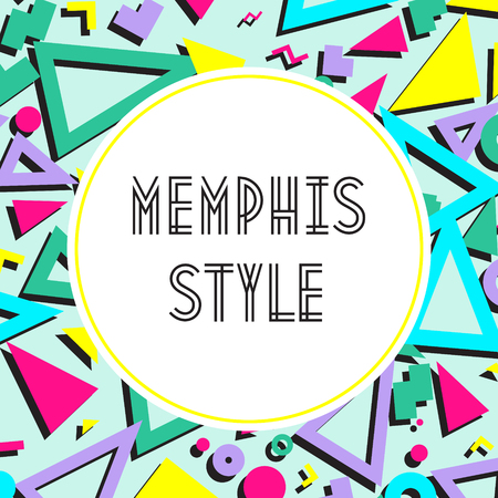 Retro vintage 80s or 90s fashion style abstract pattern background. Good for textile fabric design, wrapping paper and website wallpapers. Vector illustration.のイラスト素材