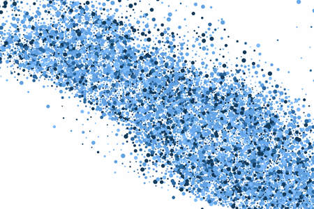 Glitter Eye Makeup Texture Isolated On White. Amber Particles Color. Celebration Background. Bright Explosion Of Confetti. Vector Illustration.のイラスト素材